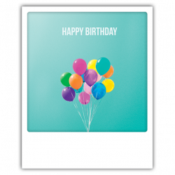 Pickmotion Photo-Postkarte Happy Birthday