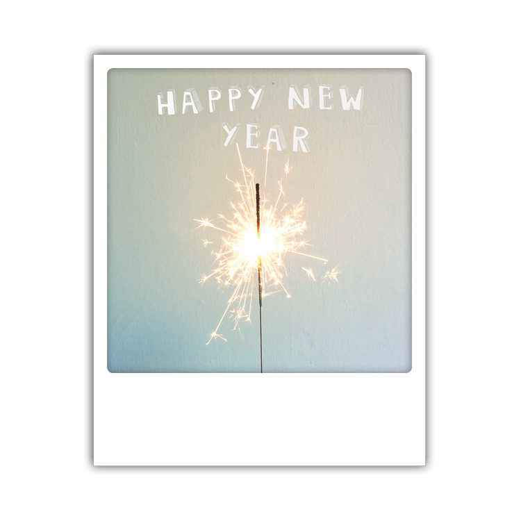 Pickmotion Photo-Postkarte Happy New Year