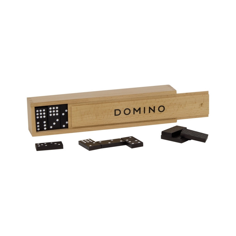 GOKI Dominospiel im Holzkasten