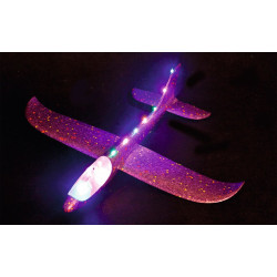 MOSES Leuchtender Styropor Segelflieger (versch. Farben)