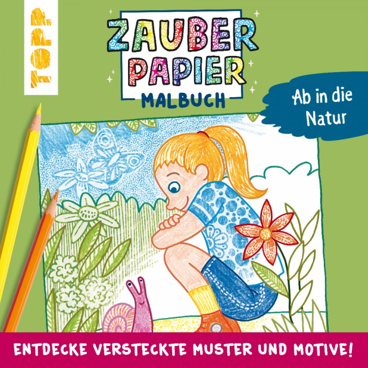 TOPP Zauberpapier Malbuch - Ab in die Natur