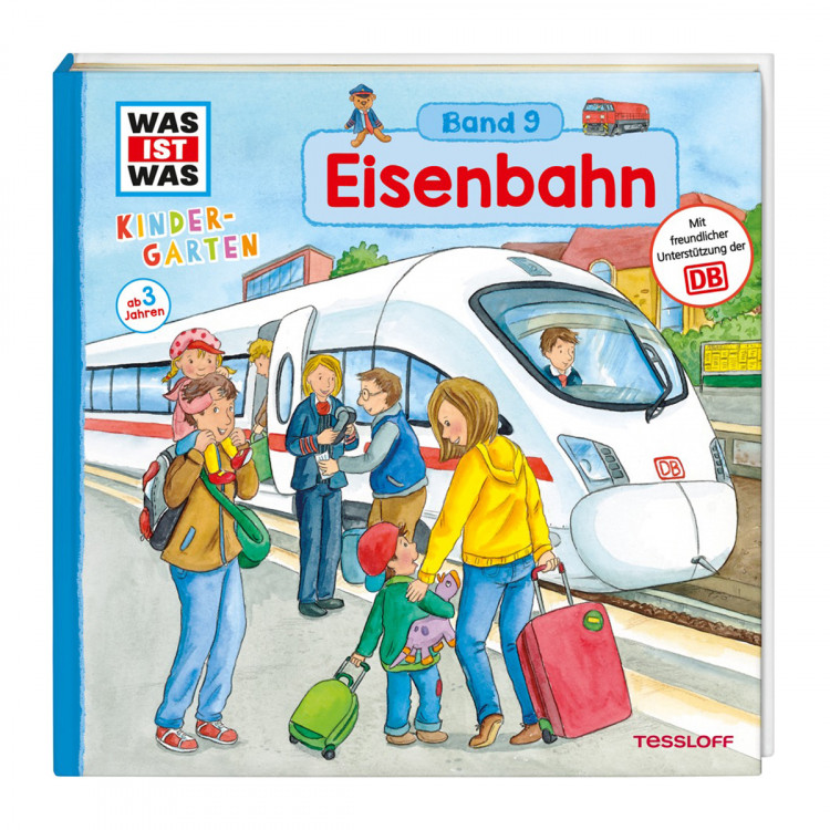 WAS IST WAS Kindergarten Band 09 Klappenbuch Eisenbahn