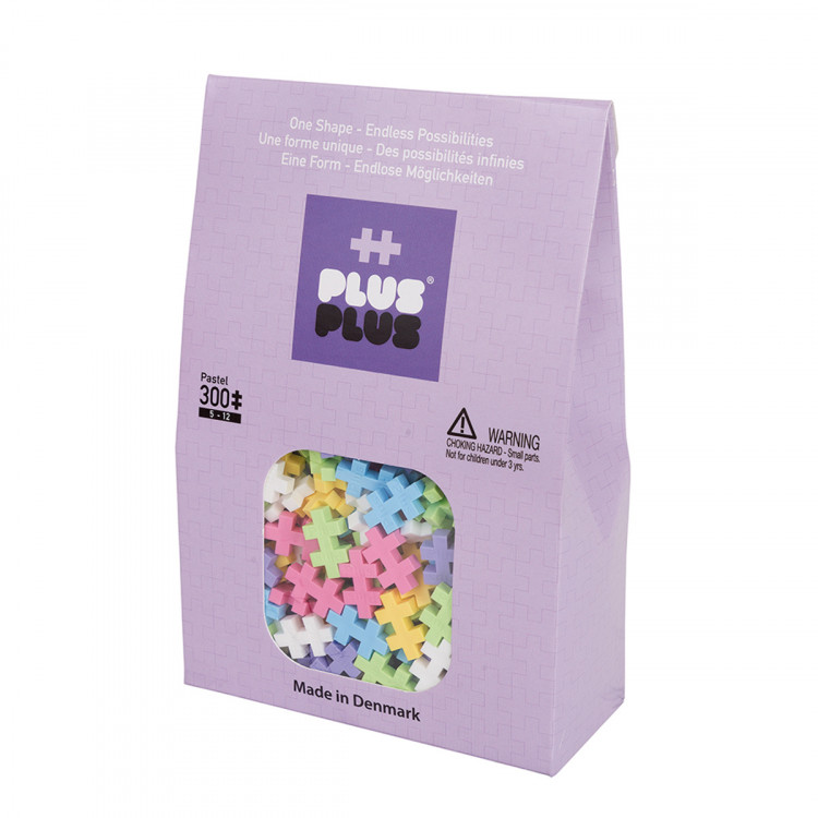 PLUS-PLUS 300 Kreativ Bausteine Pastell ab 5 Jahren