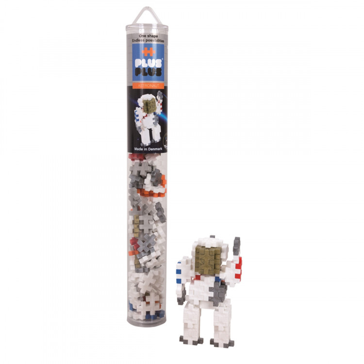 PLUS-PLUS 100 Kreativ Bausteine Astronaut Tube