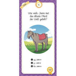 MOSES das Quiz der Pferde und Ponys Kinderquiz ab 8 Jahren
