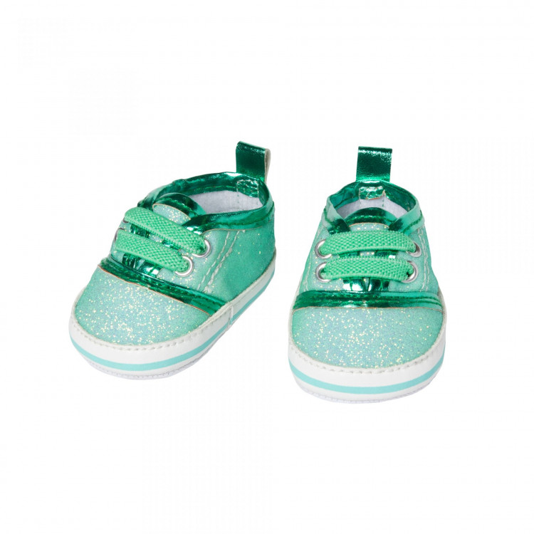 HELESS Glitzer-Sneakers mint Gr. 38-45 cm Puppenkleidung