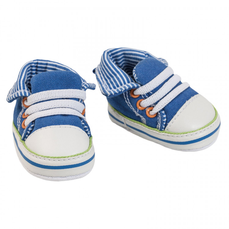 HELESS Puppen Sneakers blau Gr. 38-45 cm SPIELGUT Schuhe