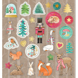 MOSES Stickerbuch Weihnachten 500 Aufkleber Etiketten