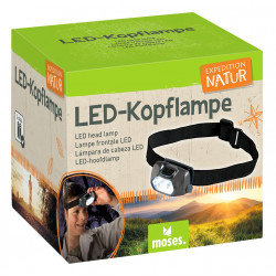 MOSES Expedition Natur LED-Kopflampe Outdoor