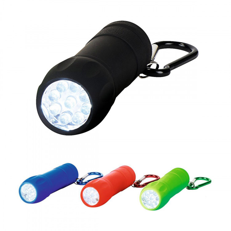 MOSES Expedition Natur - LED Taschenlampe mit Karabiner vers. Farben
