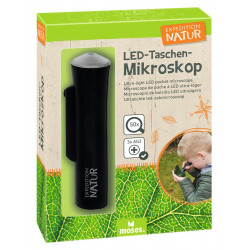 MOSES Expedition Natur Ultraleichtes LED-Taschenmikroskop