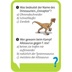 MOSES Pocket Quiz Junior - Dinosaurier - 50 Karten