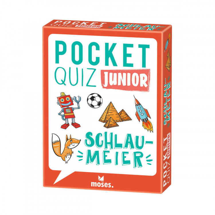 MOSES Pocket Quiz Junior - Schlaumeier - 50 Karten