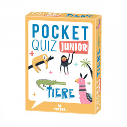 MOSES Pocket Quiz Junior - Tiere - 50 Karten