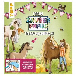 TOPP Mein Zauberpapier Freundebuch Süße Pferde