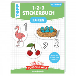 TOPP Vorschulwelt Zahlen - Das 1-2-3-Stickerbuch