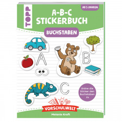 TOPP Vorschulwelt Buchstaben - Das A-B-C-Stickerbuch