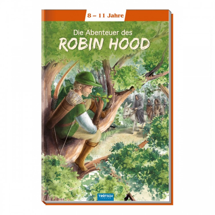 TRÖTSCH Die Abenteuer des Robin Hood Buch, 72 Seiten