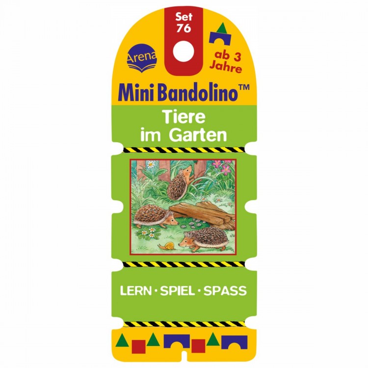 ARENA - Mini Bandolino Set 76 - Tiere im Garten