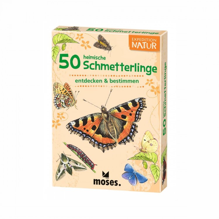 MOSES Expedition Natur - 50 heimische Schmetterlinge