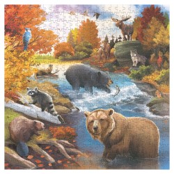 MAGELLAN - My Family Puzzle - Northern Wildlife mit 500 Puzzleteile