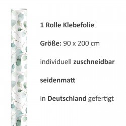2 x 0,9 m selbstklebende Folie - Floral (16,66 €/m²) Klebefolie Dekorfolie Möbelfolie