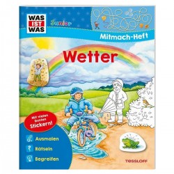 WAS IST WAS Junior Mitmach-Heft Wetter Taschenbuch