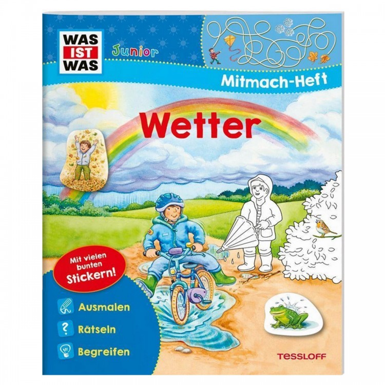 WAS IST WAS Junior Mitmach-Heft Wetter Taschenbuch