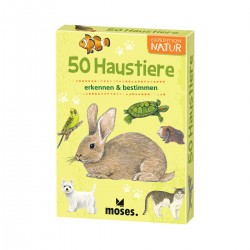MOSES Expedition Natur 50 Haustiere Karten