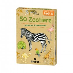 MOSES Expedition Natur 50 Zootiere Karten