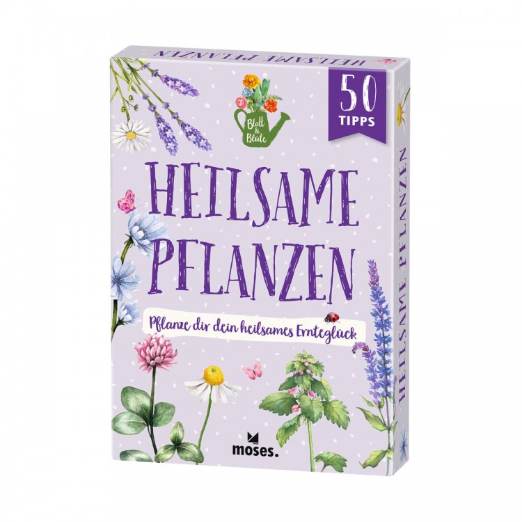 MOSES Blatt & Blüte 50 Karten heilsame Pflanzen