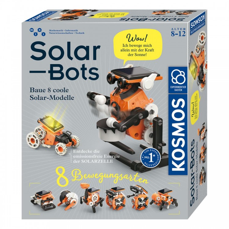 KOSMOS Solar Bots baue 8 coole Solar Modelle