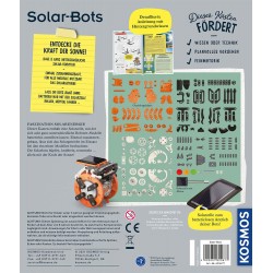 KOSMOS Solar Bots baue 8 coole Solar Modelle