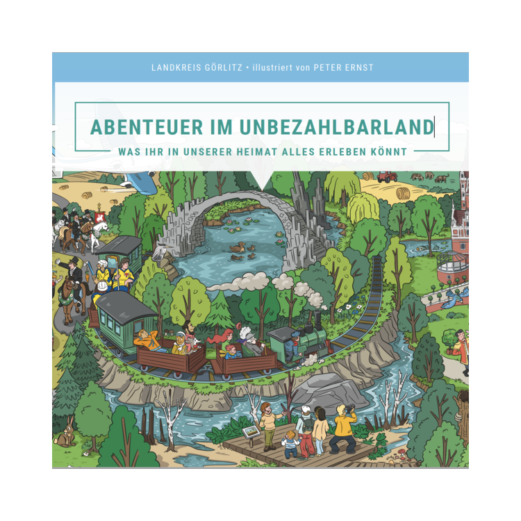 Wimmelbuch 2022 Abenteuer im Unbezahlbarland Oberlausitz