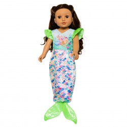 HELESS Puppen Kleid Meerjungfrau Yara Gr. 35-45 cm