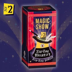 TRENDHAUS MAGIC SHOW Trick  2 Zig Zag Bleistift Zylinder Zauber Zauberei Zauberer Marv