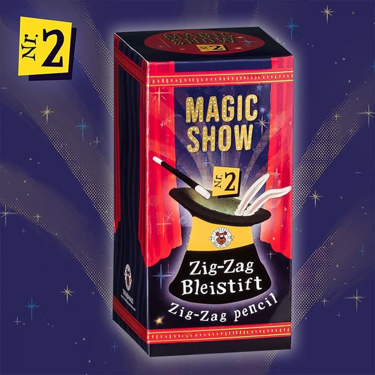TRENDHAUS MAGIC SHOW Trick 2 Zig Zag Bleistift Zauber Zauberei
