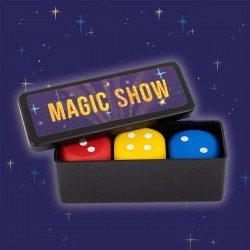 TRENDHAUS MAGIC SHOW Trick 5 Erscheinender Würfel Zylinder Zauber Zauberei Zauberer Marv