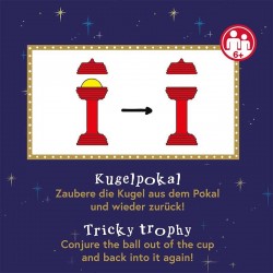TRENDHAUS MAGIC SHOW Trick 7 Kugelpokal Zauberei
