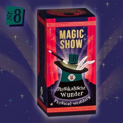 TRENDHAUS MAGIC SHOW Trick 8 Physikalische Wunder Haken Geschicklichkeit Kugel Zylinder Zauber Zauberei Zauberer Marv