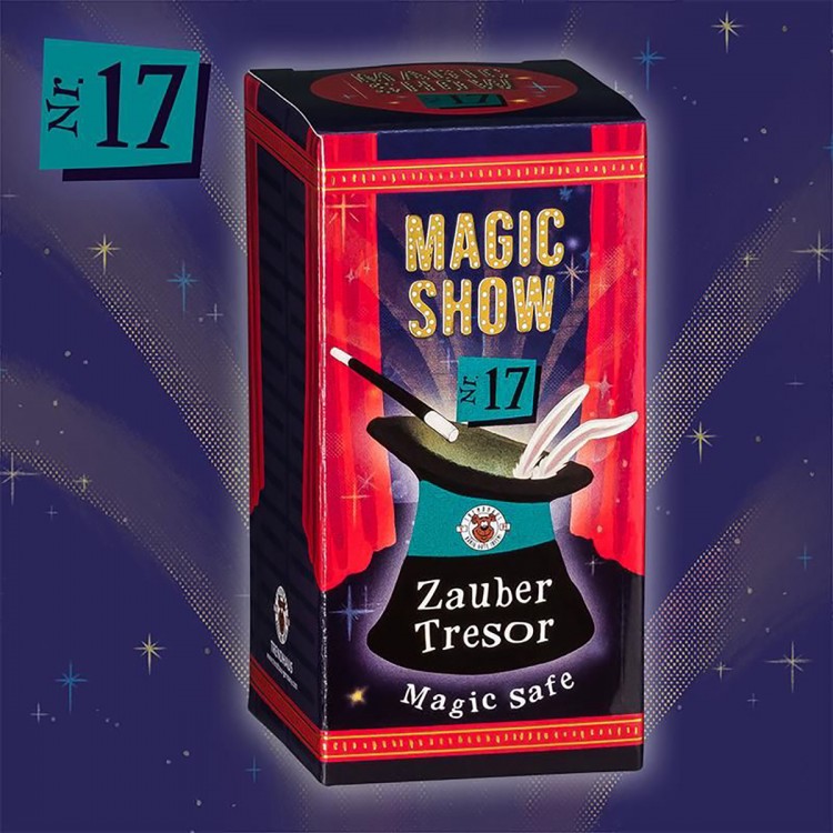TRENDHAUS MAGIC SHOW Trick 17 Zaubertresor Tresor Zauberei