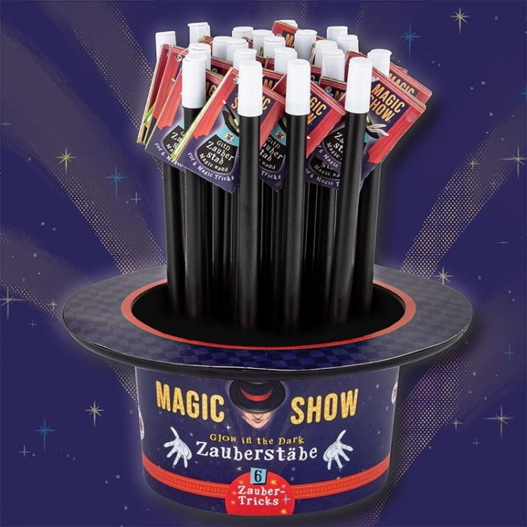 TRENDHAUS MAGIC SHOW Zauberstab Zauber Zauberei Tricks