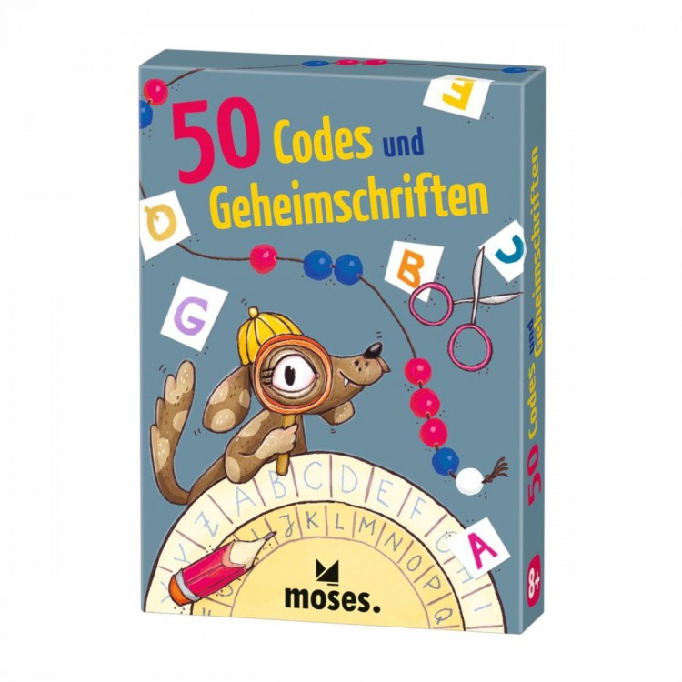 MOSES 50 Karten Codes und Geheimschriften