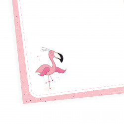SET 4 Notizblöcke A6 Meerjungfrau, Einhorn, Flamingo, Giraffe - Einkaufszettel Planer to do Liste Mädchen