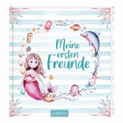 ARS EDITION Meine ersten Freunde - Meerjungfrauen Freundebuch