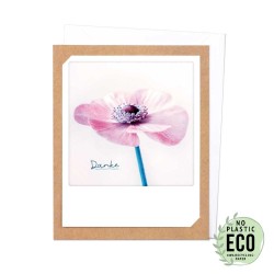 PICKMOTION nachhaltig - Klappkarte - Danke Blume