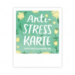 PICKMOTION kleine Postkarte Anti Stress Karte  Grußkarte