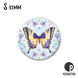 Pickmotion S-Magnet Schmetterling Blumen