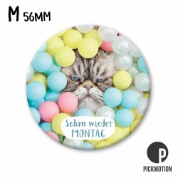 Pickmotion M-Magnet schon wieder Montag Katze