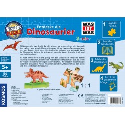KOSMOS Wissens Puzzle WAS IST WAS junior - Entdecke die Dinosaurier